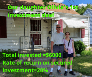 First Investment Deal of Olivia Poster